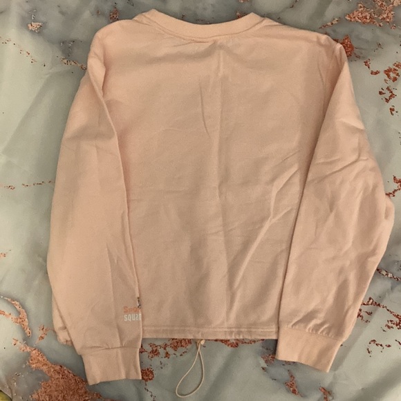 Nickelodeon Fifth Sun SpongeBob SquarePants Graphic Toggle Cropped Sweatshirt - Picture 8 of 9